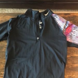 Nike pro combat quarter zip